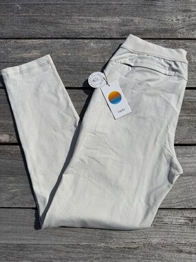 VUORI Mens Coronado Pant Medium ivory  Heather NWT